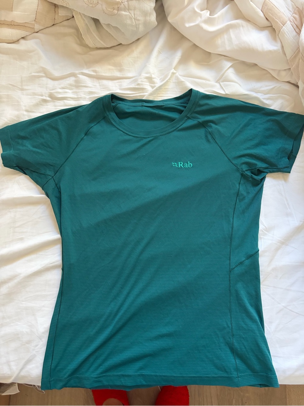Rab women’s pulse tee in teal